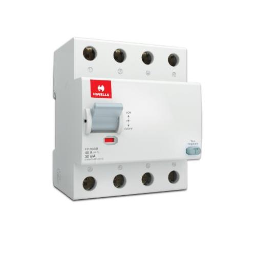 Havells 40A 4P 30mA A Type RCCB, DHRMAMFF030040