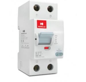 Havells 25A 2P 300mA A Type RCCB, DHRMAMDF300025