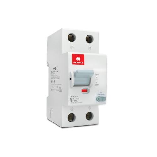 Havells 16A 2P 300mA A Type RCCB, DHRMAMDF300016