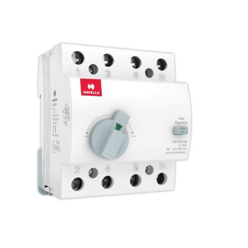 Havells 25A 4P 300mA AC RCCB, DHRGCRFF300025