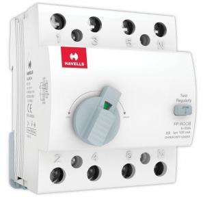 Havells 63A 4P 100mA AC RCCB, DHRGCRFF100063
