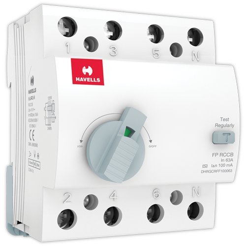 Havells 63A 4P 100mA AC RCCB, DHRGCRFF100063