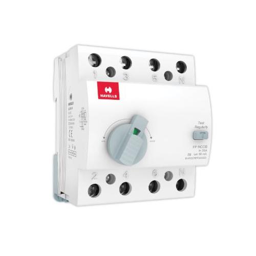 Havells 25A 4P 30mA AC RCCB, DHRGCRFF030025