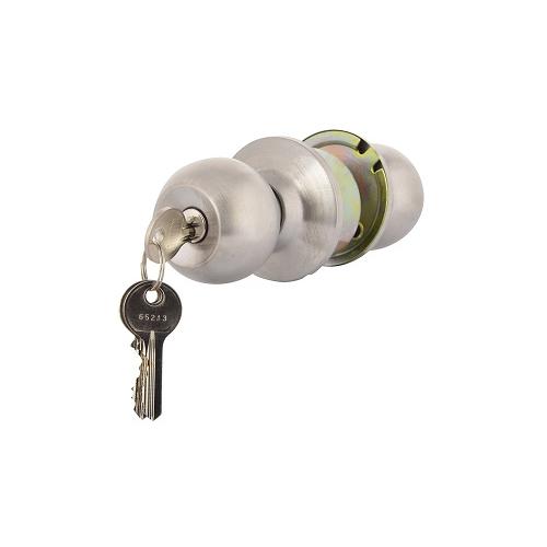 Cylindrical Lock With Key, 60 mm