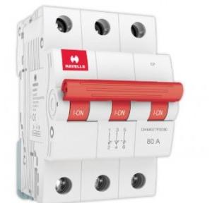 Havells 80A 3P Isolator, DHMGITPX080