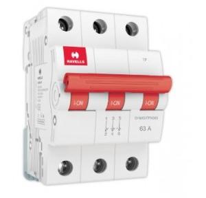 Havells 63A 3P Isolator, DHMGITPX063