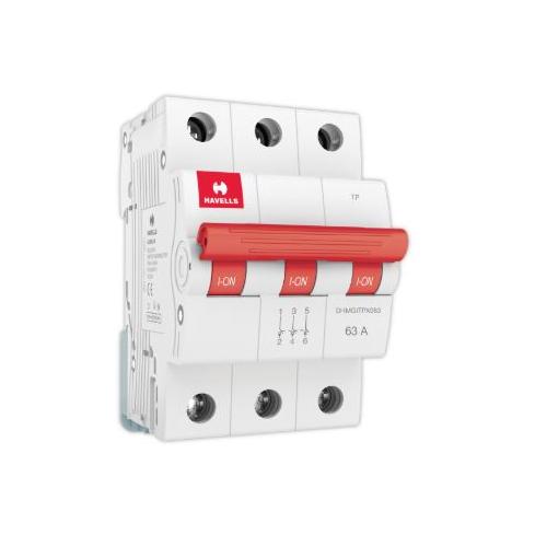 Havells 63A 3P Isolator, DHMGITPX063