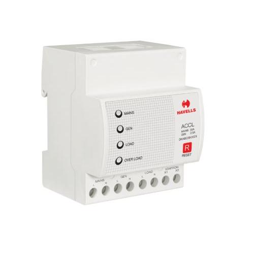 Havells 2.5A SP+N ACCL Without Gen Start/Stop, DHABOSN302X