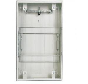 Havells Double Door TPN 8W Distribution Board Base, DSSDBX0252 (Texture Regal Grey)