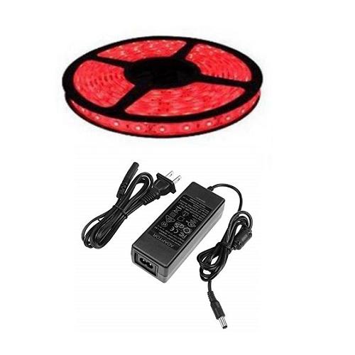 2W LED Strip Light With Adapter, 12V (Red)