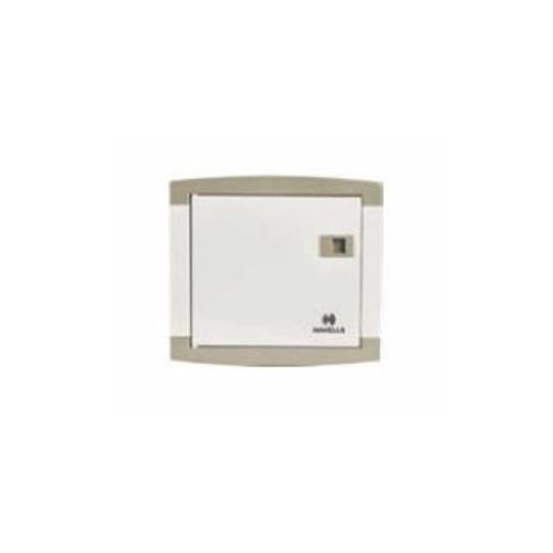 Havells Double Door SPN 4W Distribution Board, DHDPSHODRW04 (Regal Grey)