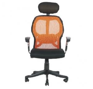 Gromalla Hb Executive Mesh Chair Orange And Black 559