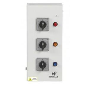 Havells Manual 63 A Vertical Phase Selector Enclosure, DHDATVFS63 (Regal Grey)