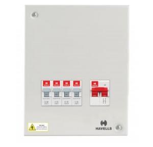 Havells Single Door SPN 2+12W Distribution Board, DHDCSHOSRW12