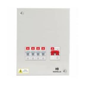 Havells Single Door SPN 2+8W Distribution Board, DHDCSHOSRW08