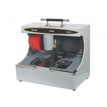 Avro Shoe Shine Machine SS-4 Automatic With Sole Cleaner Stainless 60Wx2 (220V AC) Auto Cut 15 Sec L20xB12.5xH18.5 Inch