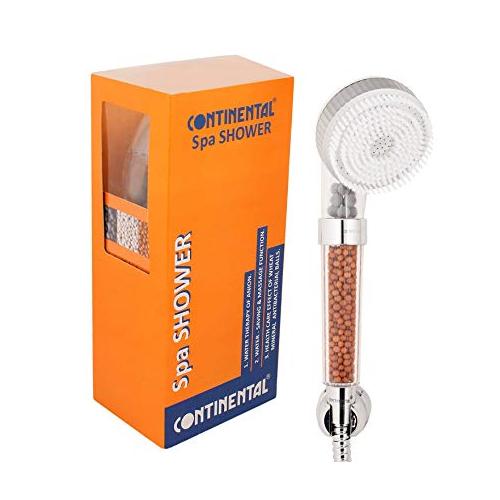 Continental Chrome Continental Spa Hand Shower With Scrub & Hook, 309
