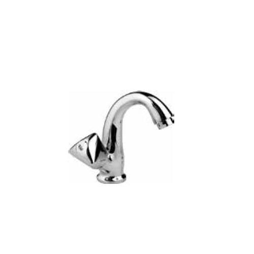 Jaquar Swan Neck Tap with Left Hand Operating Knob With Aerator, TQT-ESS-510