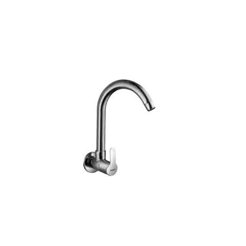 Jaquar Sink Cock With Swinging Spout And Wall Flange, COS-ESS-103347N