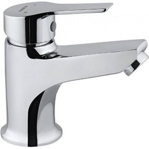 Jaquar Single Lever Basin Mixer APR-ESS-101011B Without Pop-Up Waste With 450mm Long Braided Hoses,
