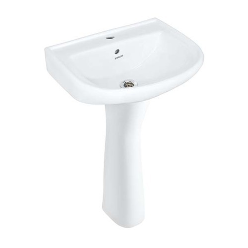 Jaquar Essco Wall Hung Basin With Fixing Accessories Set 515x415x195 mm, ECS-WHT-805