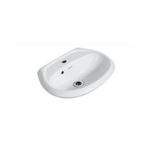 Jaquar Essco Wall Hung Basin With Fixing Accessories Set 555x410x205mm, ECS-WHT-801