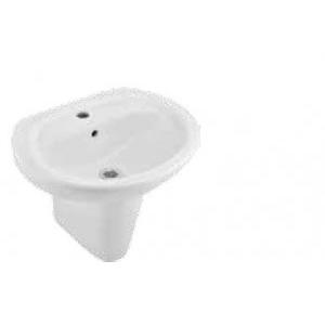 Jaquar Essco Wall Hung Basin With Fixing Accessories Set 505x385x185 mm, MVS-WHT-801