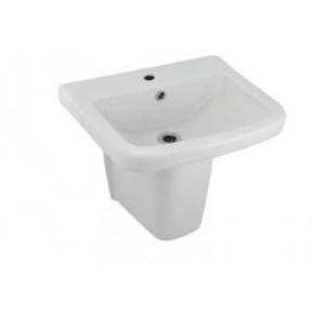 Jaquar Essco Wall Hung Basin With Fixing Accessories 505x410x185 mm, AIS-WHT-101801