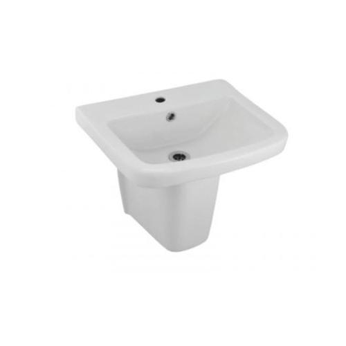 Jaquar Essco Wall Hung Basin With Fixing Accessories 505x410x185 mm, AIS-WHT-101801