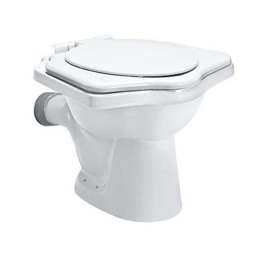 Jaquar ESS Anglo Indian-WC With PP Normal Close Seat Cover 480x565x390 mm, ECS-WHT-355PN