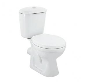 Jaquar ESS Bowl For Coupled WC With PP Soft Close Seat Cover 385x665x780 mm, ECS-WHT-751PS