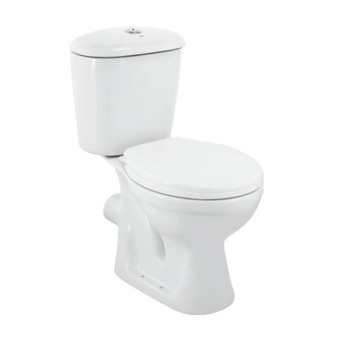 Jaquar ESS Bowl For Coupled WC With PP Soft Close Seat Cover 385x665x780 mm, ECS-WHT-751PN