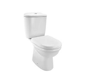 Jaquar ESS Bowl For Coupled WC With PP Normal Close Seat Cover 400x 665x 810 mm, CMS-WHT-103751SN