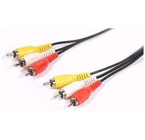 RCA Audio Video 3 In 1 Cable, 20 mtr