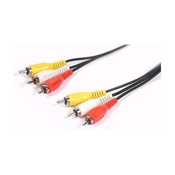 RCA Audio Video 3 In 1 Cable, 20 mtr