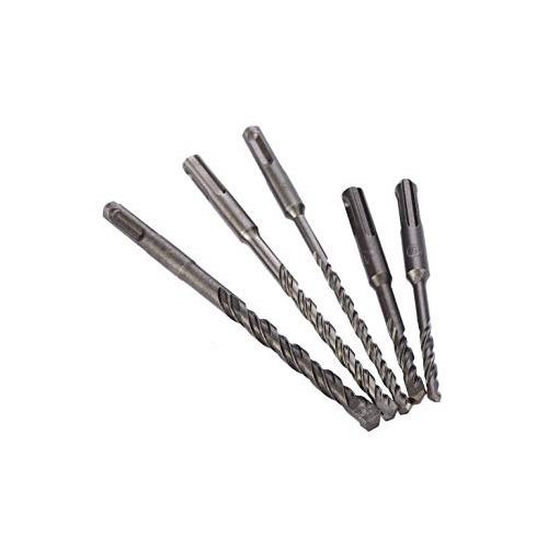 Hammer Drill Bit 6x11, 8x110, 6x160, 8x160, 10x160 mm (Set of 5 Pcs)