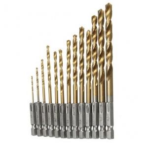 Drill Bit Set For Wood 1.5-6.5 mm (Set of 13 Pcs)