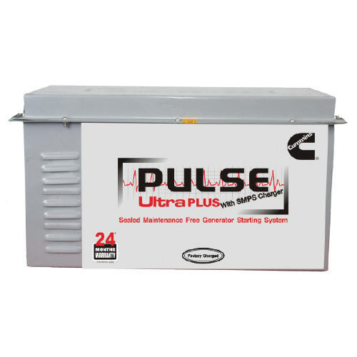 Cummins Pulse 24V 32Ah Ultra Plus Genset Battery With SMPS Charger AX1013235