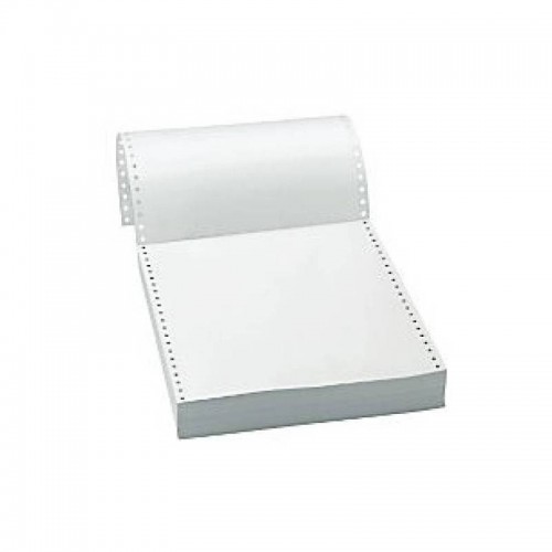 Continuous Computer Paper Sheet White, 10x12 Inch (1000 Sheets)
