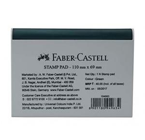 Faber Castell Stamp Pad, 110x69 mm (Green)