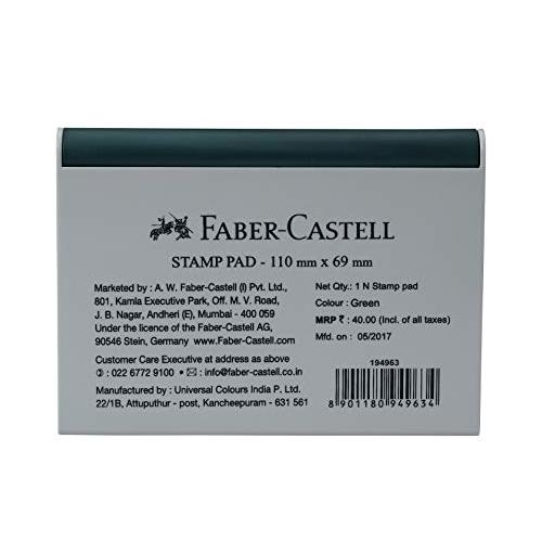 Faber Castell Stamp Pad, 110x69 mm (Green)