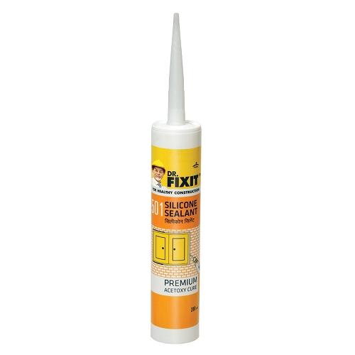 Dr Fixit Silicone Sealant Clear 260ml, 501