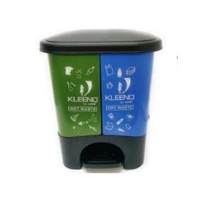 ZIH Duo Pedal Dustbin Plastic 30 Ltr