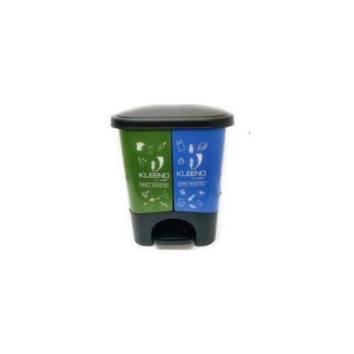 ZIH Duo Pedal Dustbin Plastic 30 Ltr