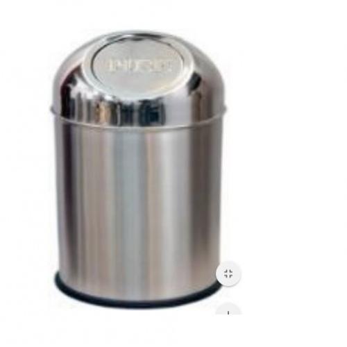 ZIH Stainless Steel Push Bin, 14x28 Inch