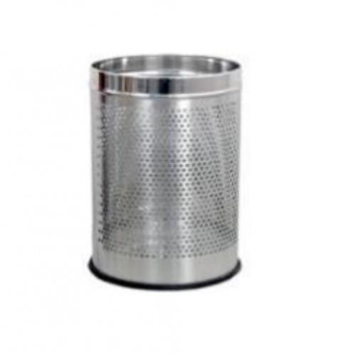 ZIH Perforated Hamper SS Bin, 12x 24 Inch