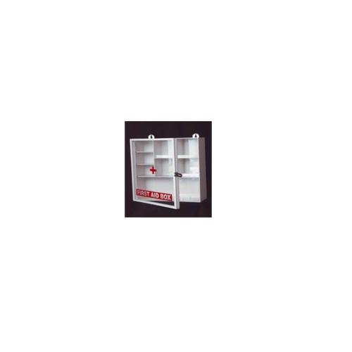 First Aid Plastic Box With Acrylic Door 15x15x4 Inch, Thickness: 4mm