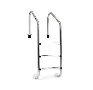 Lyxar 3 Steps Stainless Steel U Shape Ladder, 15702