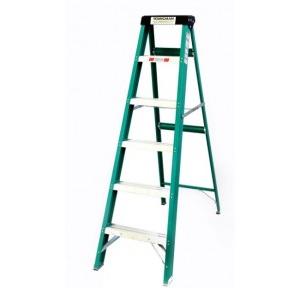 Youngman Electric Shockproof FRP 6 Step Ladder FRPD05IY 1.80 m FRP