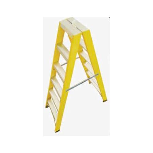 Youngman Twin Double Side 4 Step Ladder FRPD04IG  1.20 m FRP